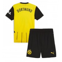 Maglia Calcio Borussia Dortmund Prima Divisa Bambino 2024-25 Manica Corta (+ pantaloncini)